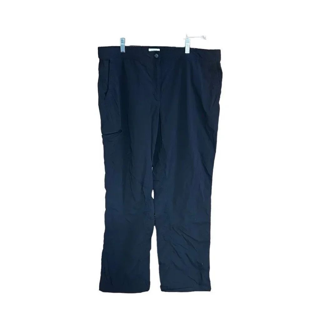 LL Bean Size 16 Black Pants